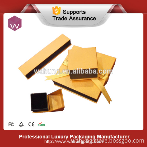 Custom decorative kraft paper jewelry gift set box